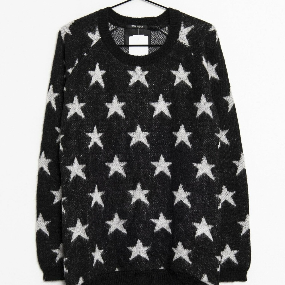 Scotch & Soda Black and White Knit Sweater